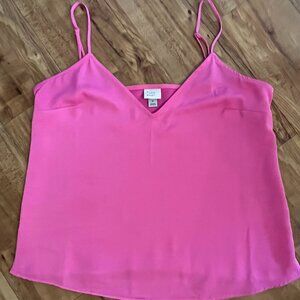 Women's Satin Cami, A New day, Pink, Size S